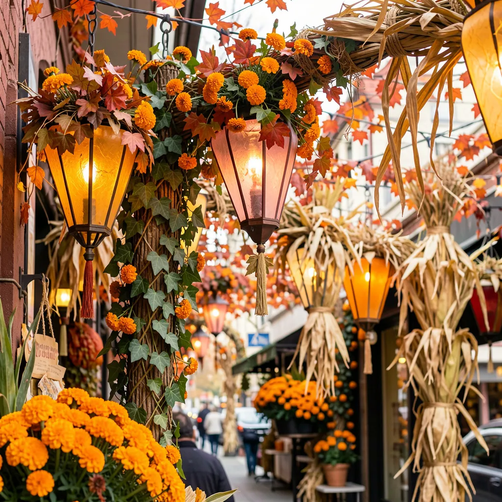 Autumn festival decoration