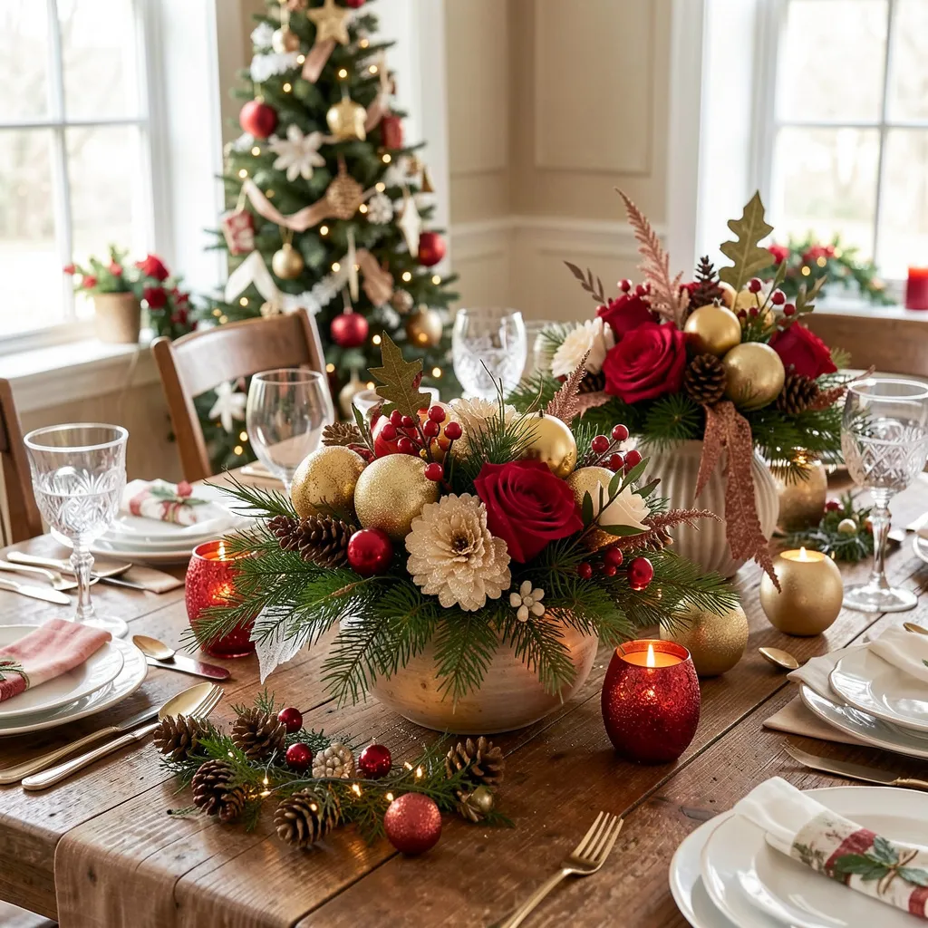 Holiday centerpiece collection