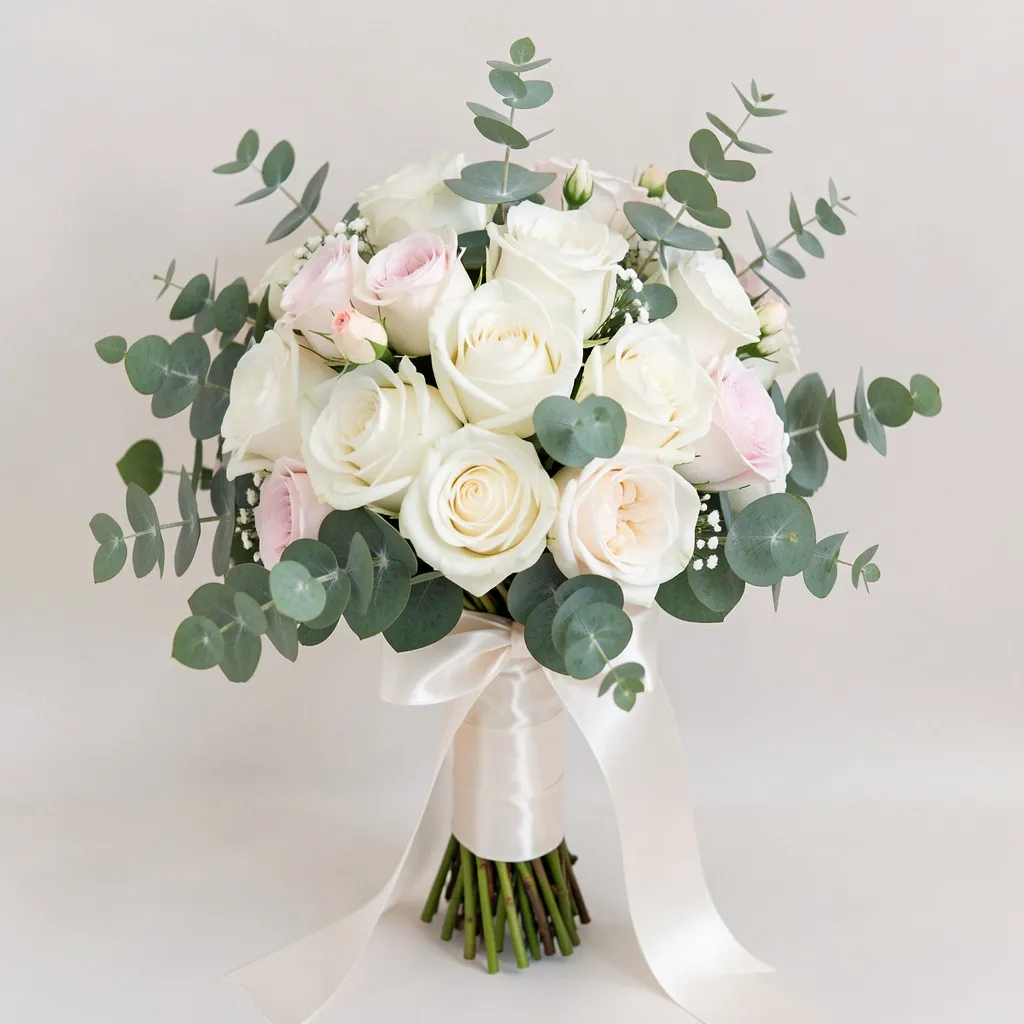 Wedding bouquet arrangement